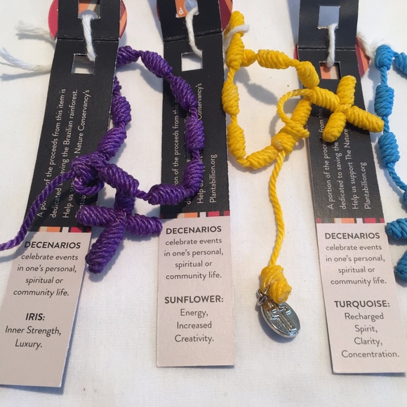 SET of 3 *1st Communion* Decenario Charm Bracelets - Picture 2 of 8